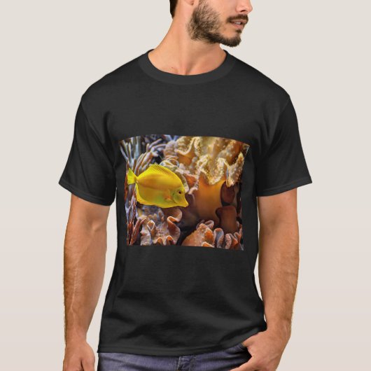 T-shirt Poisson Jaune (Devant)