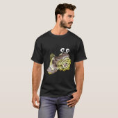 T-shirt Poisson Jaune Fantaisiste (Devant entier)