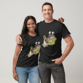 T-shirt Poisson Jaune Fantaisiste (Unisexe)