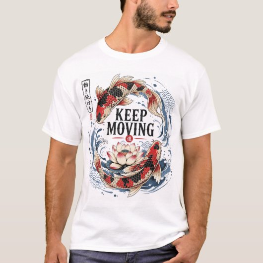 T-shirt Poisson koï (Devant)