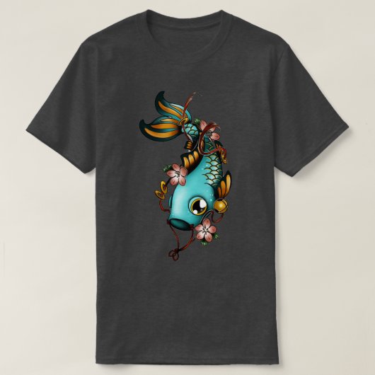 T-shirt poisson koi (Design devant)