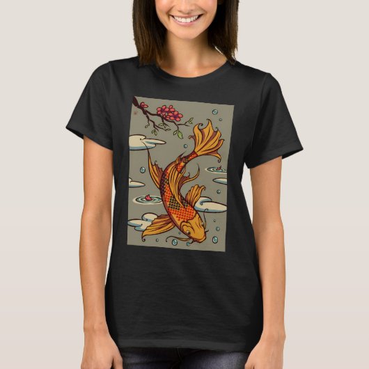 T-shirt Poisson Koï (Devant)