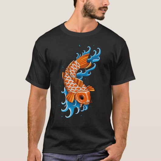 T-shirt poisson koi (Devant)