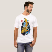 T-shirt Poisson koi (Devant entier)