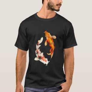 T-shirt Poisson Koi Dans L'Étang