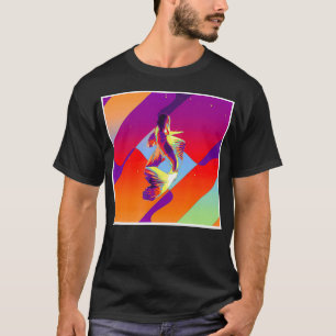 T-shirt Poisson koi esthétique Vintage rétro