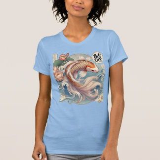 T-shirt Poisson Koi Vibrant