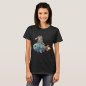 T-shirt Poisson-lance de Noël (Devant entier)