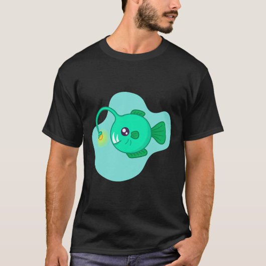 T-shirt Poisson-lanterne (Devant)