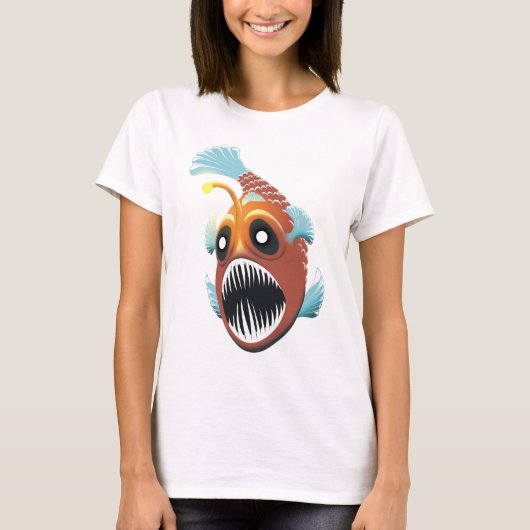 T-shirt Poisson marin profond (Devant)