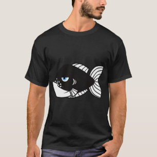 T-shirt Poisson Méchant