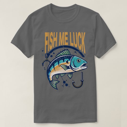 T-shirt poisson-moi chance 1 (Design devant)