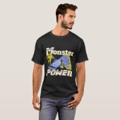T-shirt poisson monstre (Devant entier)
