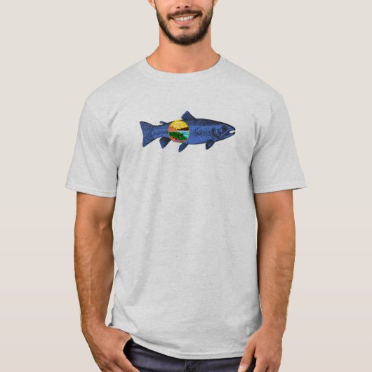 T-shirt Poisson Montana (Devant)