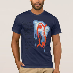 T-shirt Poisson mort