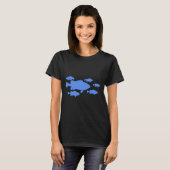 T-shirt Poisson Motif sans joint (Devant entier)