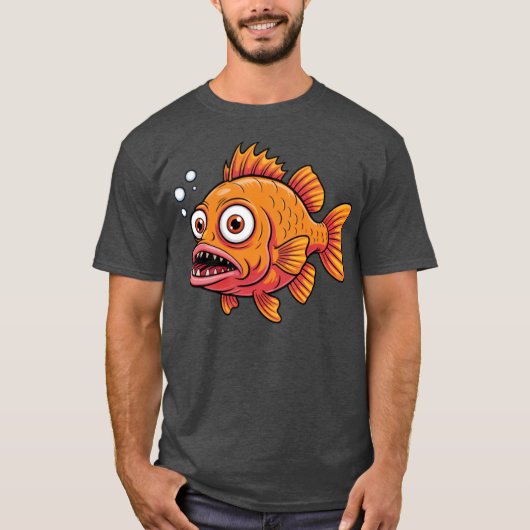 T-shirt Poisson mutant (Devant)