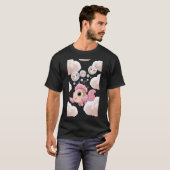 T-shirt Poisson Nuage Flottant (Devant entier)