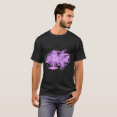 T-shirt Poisson nuage pastel (Devant entier)