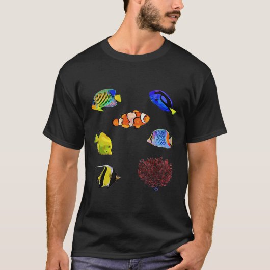 T-shirt Poisson océanique (Devant)