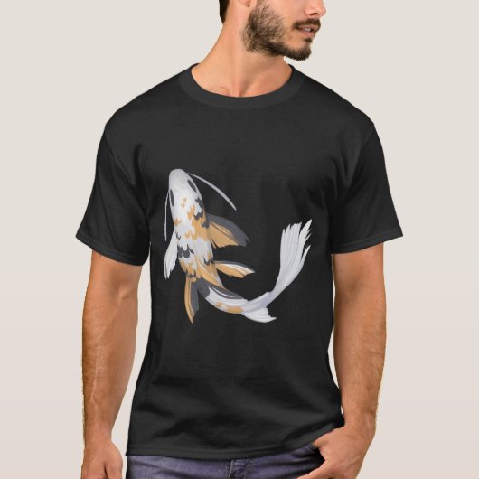 T-shirt Poisson Orange (Devant)
