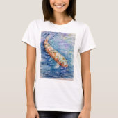 T-shirt Poisson panier (Devant)
