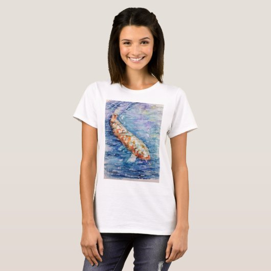T-shirt Poisson panier (Devant entier)