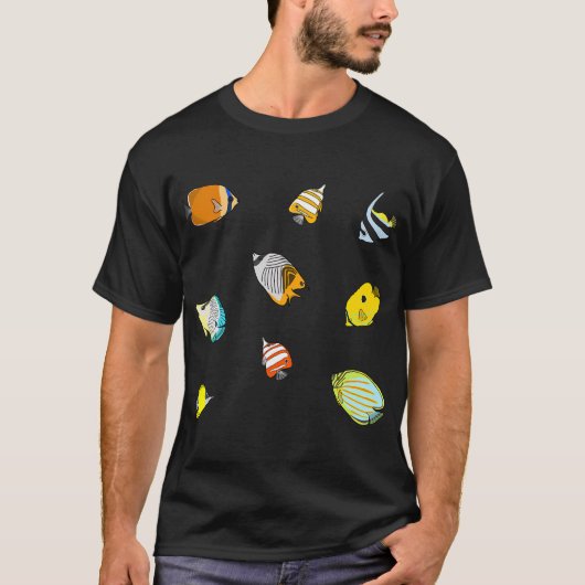 T-shirt Poisson papillon (Devant)