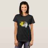 T-shirt poisson-papillon (Devant entier)