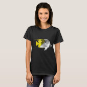 T-shirt poisson-papillon (Devant entier)