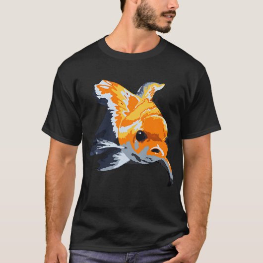 T-shirt poisson-papillon à long bec (Devant)