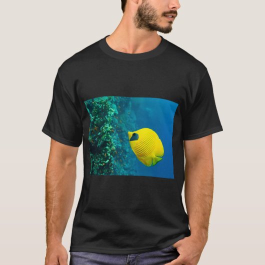 T-shirt Poisson-papillon masqué (Devant)