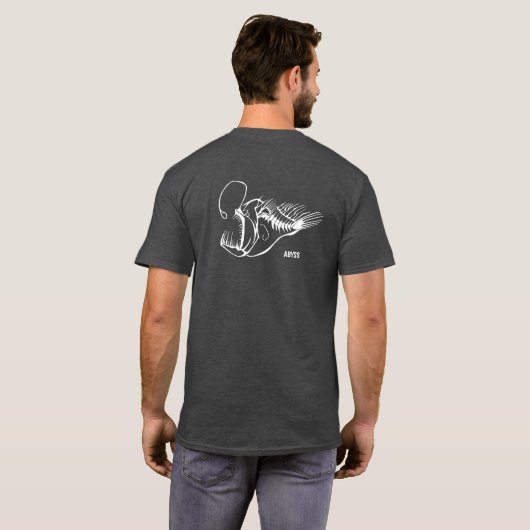 T-Shirt Poisson-Pêcheur des Abysses (Dos entier)