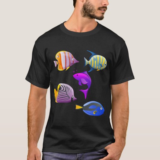 T-SHIRT POISSON - PETIT ET BEAU (Devant)