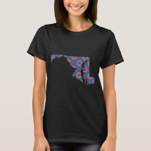 T-shirt Poisson Phishman Donut Maryland Phan Vêtements et