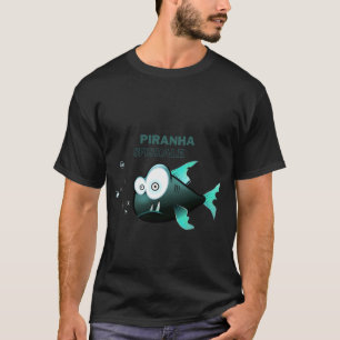 T-shirt poisson piranha