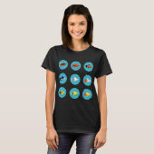 T-shirt Poisson plat! (Devant entier)