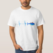 T-shirt Poisson plat de base (Devant)