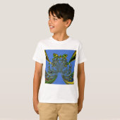 T-shirt Poisson plume (Devant entier)