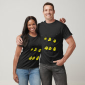 T-shirt Poisson & Points (Unisexe)