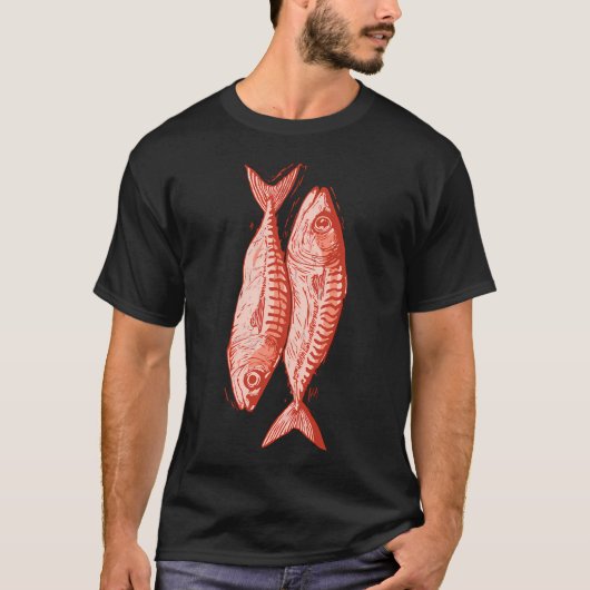 T-shirt Poisson poisson poisson (Devant)