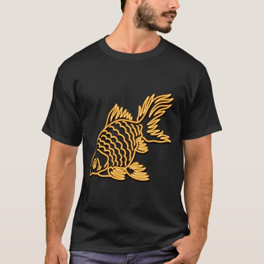 T-shirt Poisson, poisson, poisson rouge (Devant)