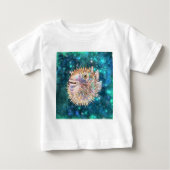 T-shirt Poisson Poisson Puffer (Devant)