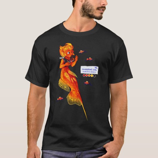 T-shirt Poisson porte-épée (Mermay 2024/5) (Devant)