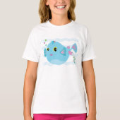 T-shirt Poisson Pot Cute (Devant)