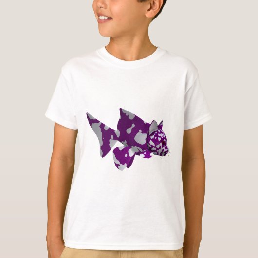 T-shirt Poisson pourpre (Devant)
