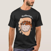 T-shirt Poisson Puffer I Puffering I Poisson Sea Creator D (Devant)