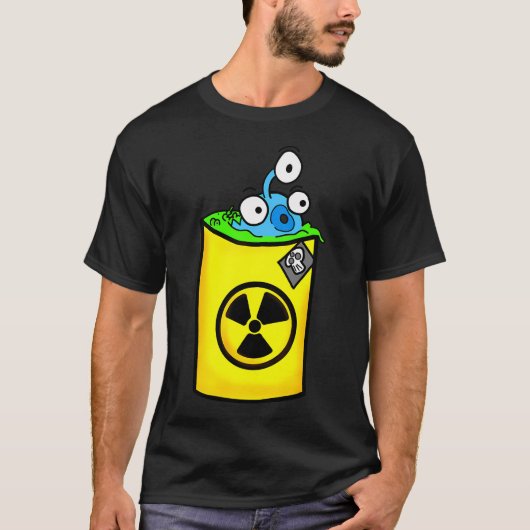 T-shirt poisson radioactif (Devant)