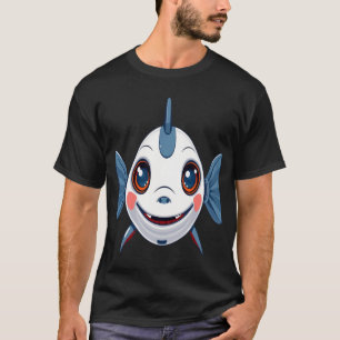 T-shirt Poisson Robot