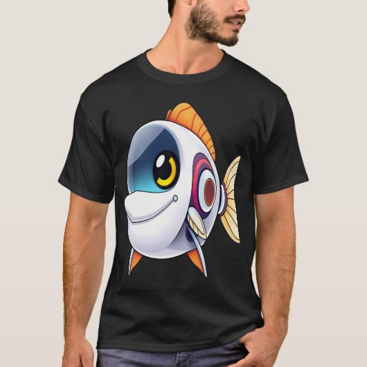 T-shirt Poisson Robot (Devant)